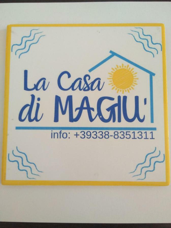 Ferienwohnung La Casa Di Magiu Terrasini Exterior foto
